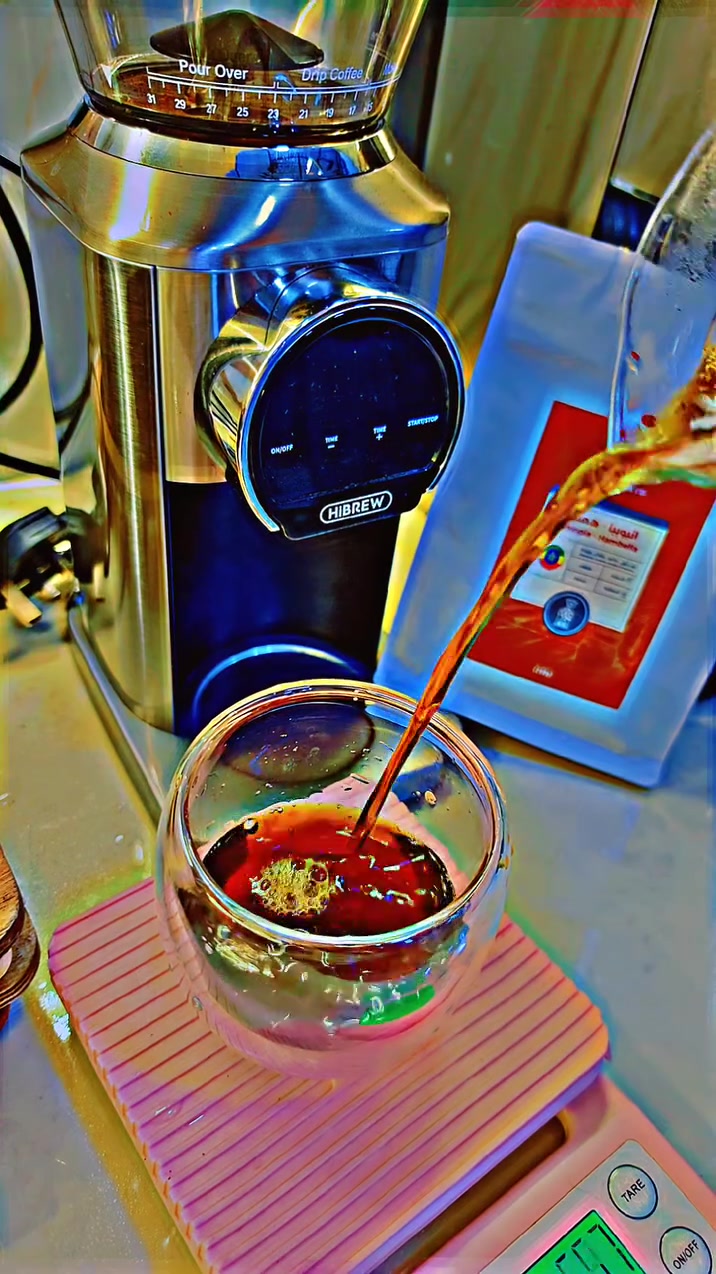 كل عام والجميع بخير ...🐏
قهوه العيد باره ... @همبيلا... من اطيب واجمل محصول 
30g
220g water 90c
230g Cold Brew
3 minte
Loop Coffeeiq 
#V60
#Ethiopia_Hambela


**إذا كنت صاحب هذا الإعلان وتريد حذفه لأي سبب، رجاءا أرسل رسالة إلى الدعم الفني**