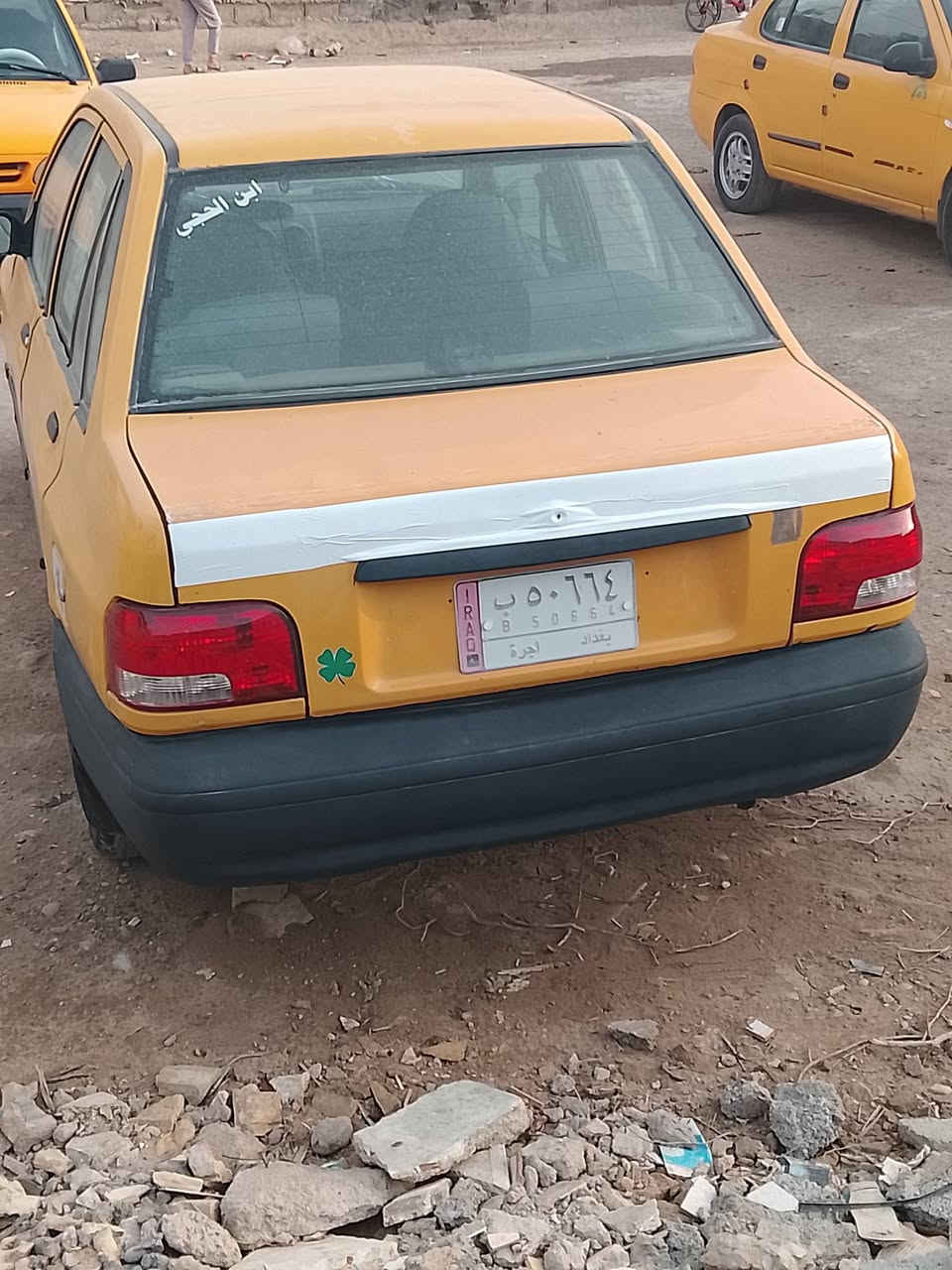 سلام عليكم سايبا موديل 2012 مصفره هيئه وغرامات سنويه ل 28تحويل مباشر محرك بي خيط  تبخير سياره مكفوله من لضربه ولصبغ فقط جاملغات اماميه مبدلات ومصبوغات بدون ضربه  خياس مابيهة شويه بلدوس ومصلحات ضفيره جديده سياره حلوه ونضيفه سعر 25وبيهة مجال قليل مكاني بغداد تقاطع نهروان رقم ***********
