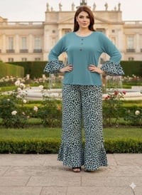 تراك نسائي • قطعتين • فري سايز لحد ٩٠كج