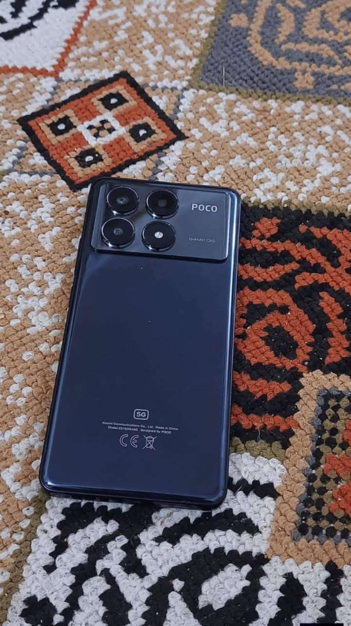سلام عليكم جهاز POCO X6 Pro 5G
للبيع يدعم 120 فريم الجهاز مستعمل شي قليل 
ملحقات شاحنه + سماعه 
للتواصل رقمي واتساب. ‏‪0786 797 5150‬‏
