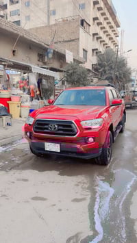 بيكم تاكوما موديل 2022 رقم بغداد عداد 47000 مايل حادث باب البدي راج با...