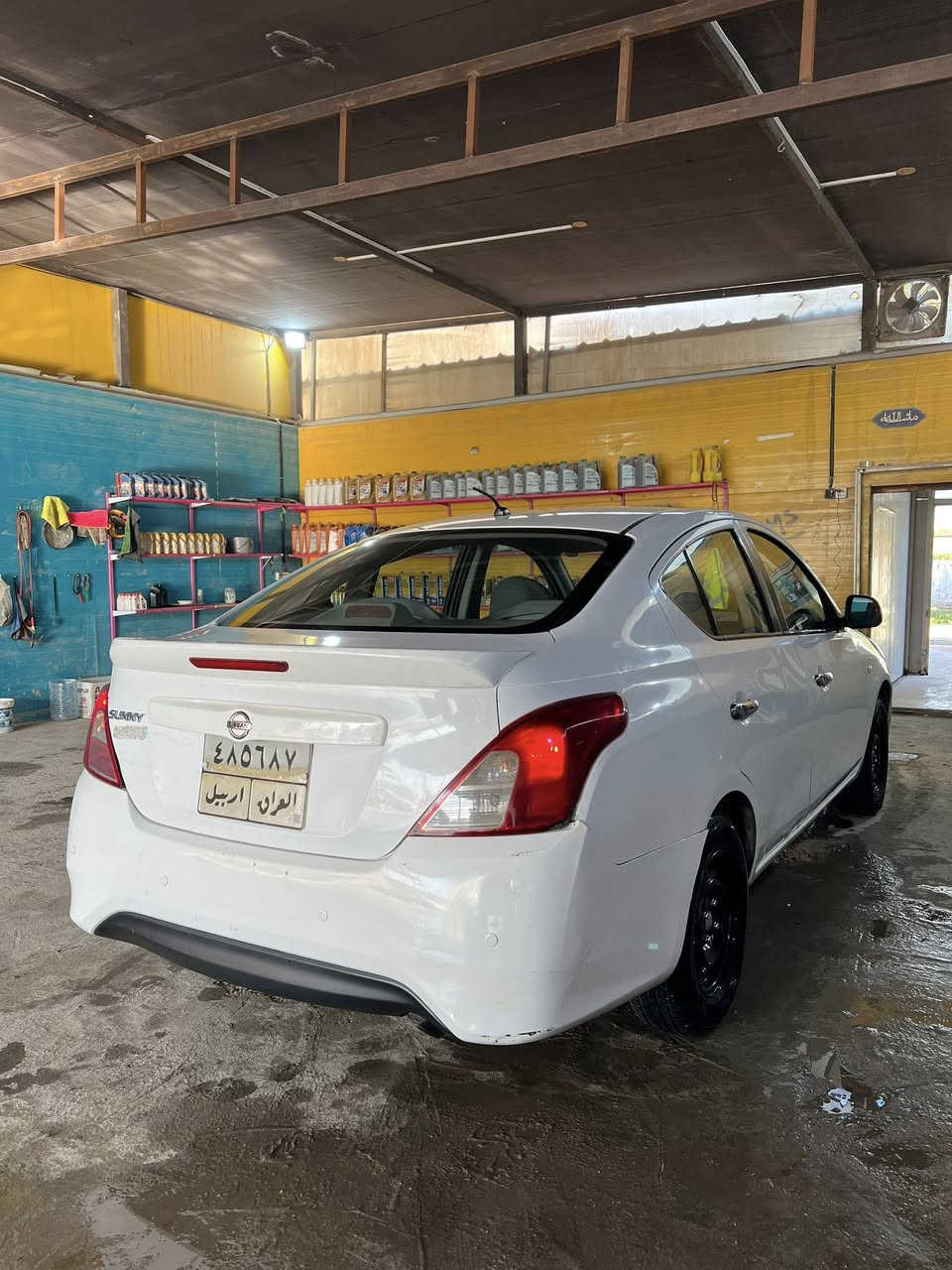 اللهم صلي على محمد وآل محمد 🪬
للبيع نيسان سني 2019 هندي بليته زركه 
رقم اربيل بأسم شركه تريد وكالة او تحويل اليعجبك 
كفاله عامه من ضربه ومعجون وصبغ وفتح وتبديل 
فقط باردات بسيطات شوف العين والباقي كفاله 
كير محرك حداديه تدفئه تبريد تخم تاير خير من الله 
السعر 96 وبيها مجال حق الجيه 
الشراي يتصل ***********
مكاني النجف - كوفه
