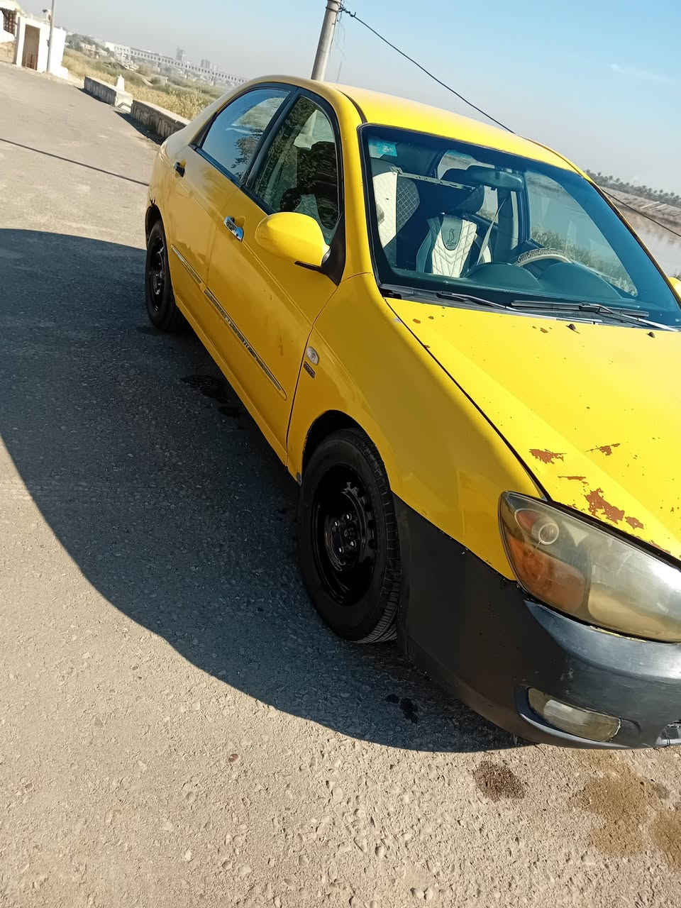 السلام عليكم شباب 
اسبكترا سيراتو مكينه 1600
رقم بغداد بسمي  
مكينه كير مكفول 
تخم تاير جديد بيهه 
كهربائيات جاهزه كلهه 
صدر خير من الله 
موديل 2008
***********
رايدهه ب٦٧ وبيهه مجال للشراي يجي يكلب ويدلل
