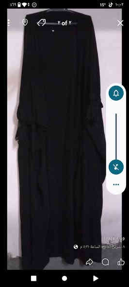 س.ع. 
عباية جديدة ما مستعمل نظيف جدا الحجم XL (أكس لارج)
لون اسود غامق قماش اصلي تركي والسعر 18 الف دينار 
للشراء الاتصال على رقم تلفون ***********
