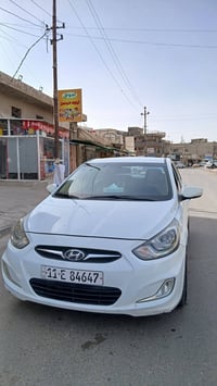 اكسنت خليجي 2013 مكفوله كفالة عامة محرك 1600 دوش دبل قطرة رقم بغداد دو...