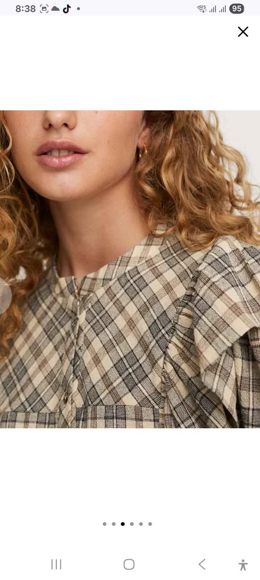 قميص نسائي مربعات ناعمة ماركة مانجو بالليبل قياس XXL بغداد, العراق


**إذا كنت صاحب هذا الإعلان وتريد حذفه لأي سبب، رجاءا أرسل رسالة إلى الدعم الفني**