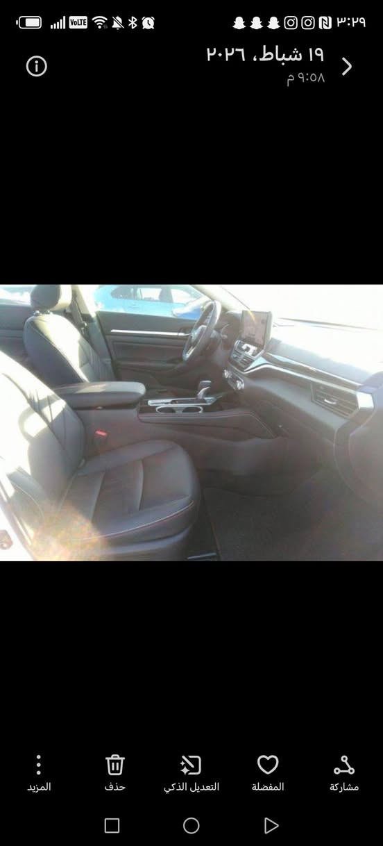 يالله
Nissan Altima 24  SR + ( AWD)

فول مواصفات بدون نقص رقم مميز ضرر بسيط بدون صبغ

للبيع 178 $

***********
