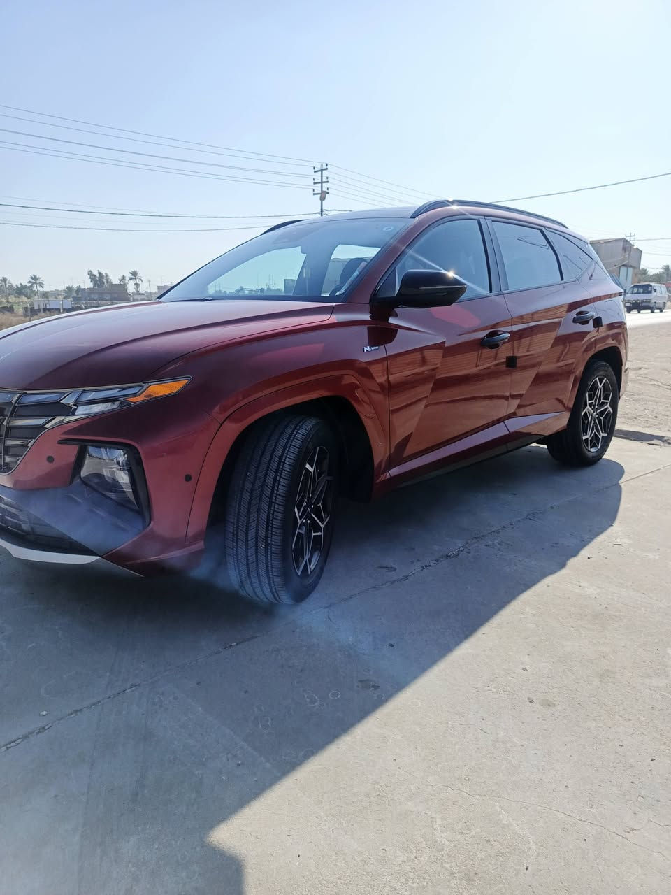 السلام عليكم رمضان كريم عليكم 
شباب توسان Nline2023
رقم بابل بسمي 
ماشيه 50
مكينه 2500
مواصفات 
كت N lineكامل بلادي
بانوراما 
تشغيل عن بعد
داخل لونين اسود واحمر 
جلد وكنتاره
شاشه كبيره 
شاشه ديجتتال
اوتو هولد
رادارات اماميه وخلفيه 
صندق كهرباء شفط 
وبيها بعد هواي موصفات 

حادثه كلش حلو بدون دواخل ابد ابد خشم البنيد وتعمير نفسه يعني لامبدل ولاابد كله ليبل واحد سياره احله من صوره
مراوس ترهم
رقم الهاتف 
***********
***********
