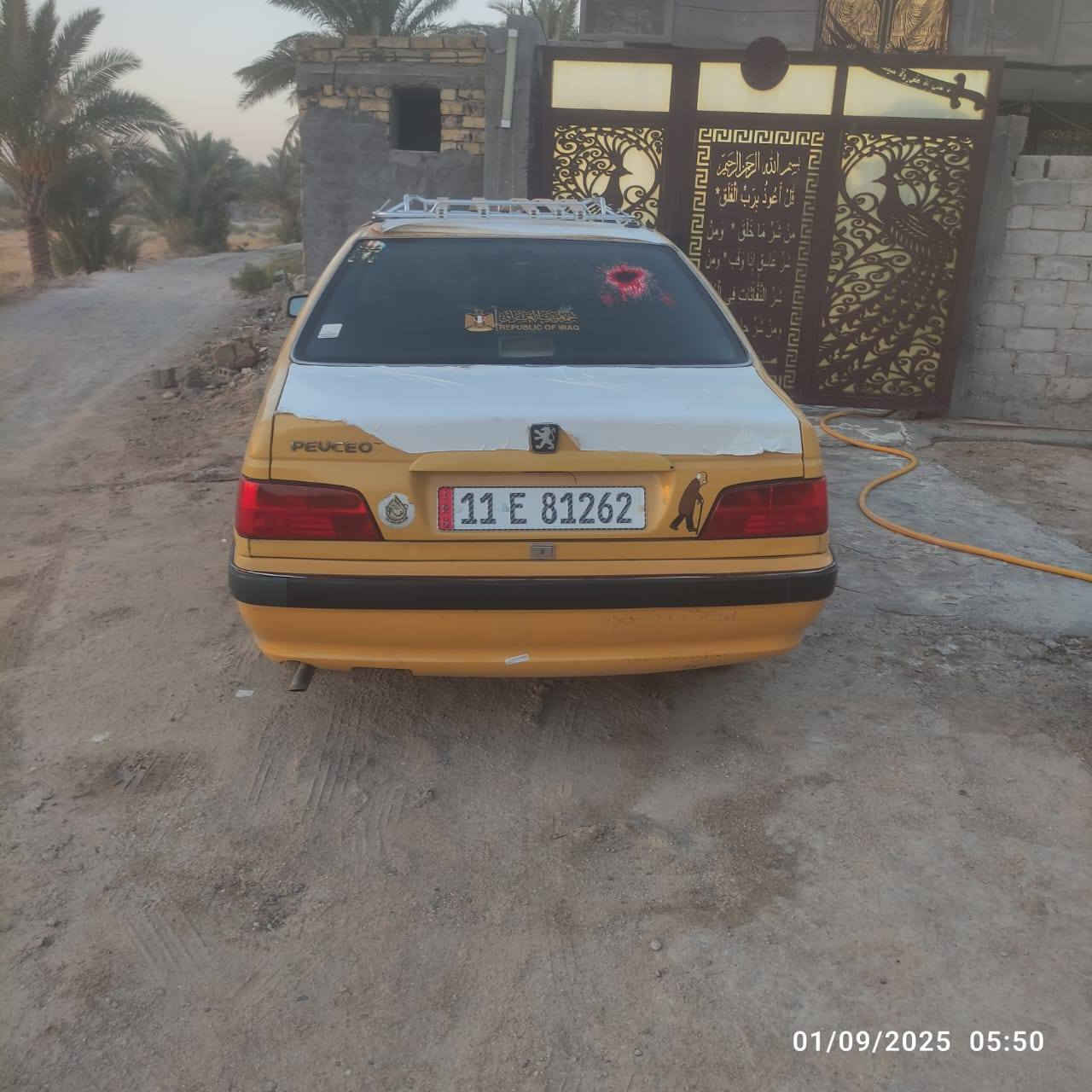 بيجو بارص البيع موديل 13 مكفوله كير محرك كلشي جاهز
محرك جديد سياره جاهز السعر 39  مكانه بابل كفل الخاص مغلق ***********
