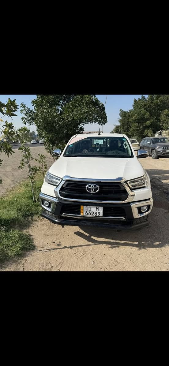 السلام عليكم تيوتا هايلوكس ساز اوتماتيك فول مواصفات  للبيع رقم بغداد باسمي تحويل ثانيوم 
مكفوله كفاله عامه والفحص موجود مالتها بل صور السعر ٣١٥ وبيها مجال حك الجيه العنوان بغداد السيديه
رقم   ***********
