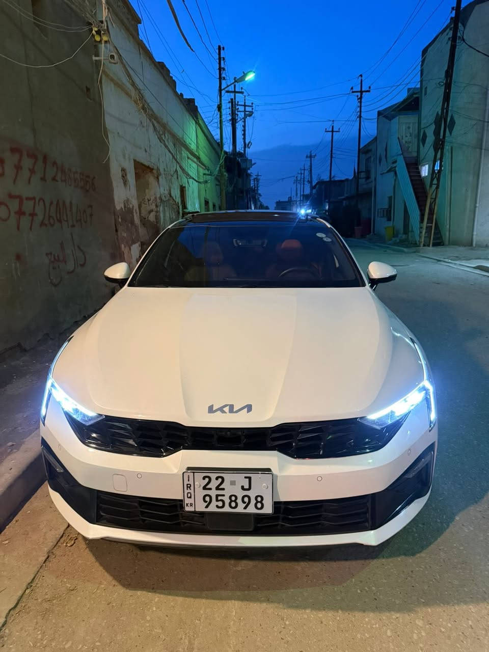 سلام عليكم كي فايف مديل 2024فول مواصفات مغلفه بيبي اف بل كامل كفاله ماعده الي امئشر عليهن فيدي ئار العنوان بصره رقم الهاتف ماشيه 39 الف 
السعر *********** /230 وبيهه مجال
