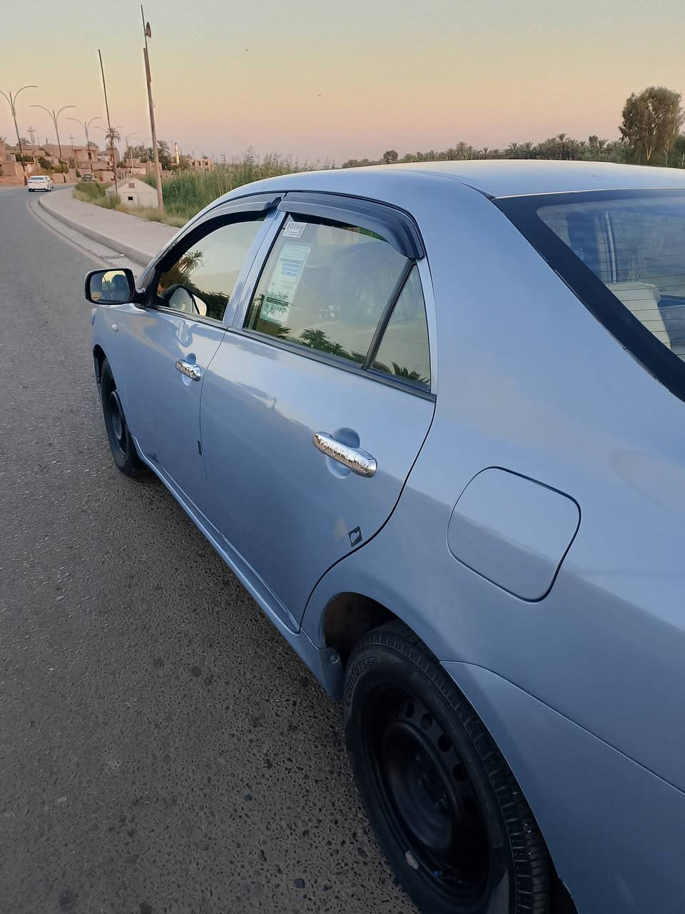 اعلان للبيع سيارة كورلا12خليجي 
السيارة بسمي تحويل ثاني يوم
هزة وسنوية جديد ل 2031
صدر جديد
تايرات جدد
تبريد ثلج 
تدفئة فول 
دواخل جديد 
محرك كير كلو جديد 
السيارة بيها الاهلا الايسر خلف السايق يعني ربع قطعة ابيع قطعة 
بيها بارد بجنطة شبر بارد 
السعر 117وبيها مجال 
تجي تكلب وتفحص وتاخذ تراي وتدلل
الاتصال ***********
على بركة الله
رقم صلاح الدين دولي 2031
