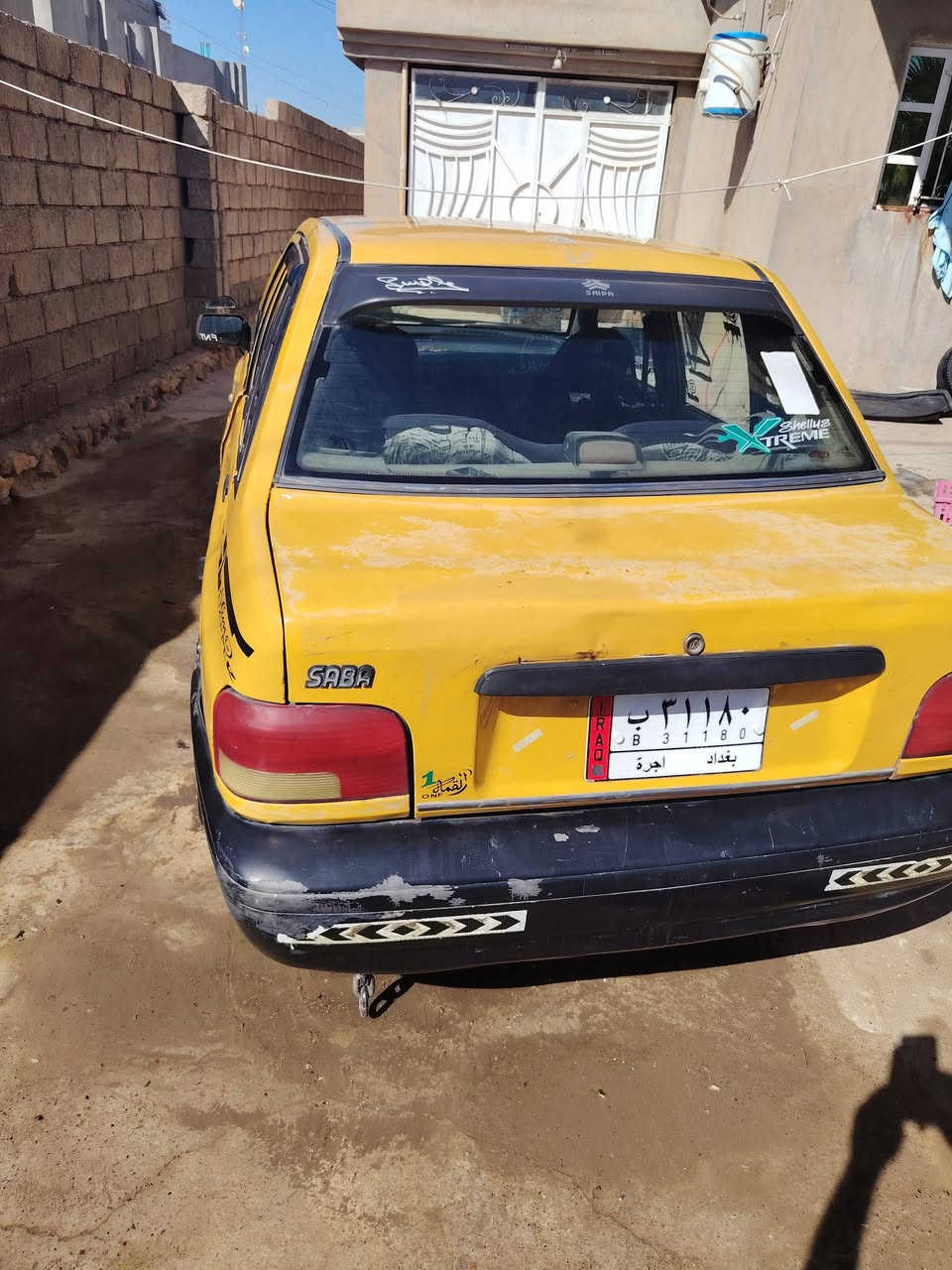 السلام عليكم سايبه موديل 2011رقم بغداد مشروع وطني صاحبها بل موصل شرط وكالة وتحويل كير محرك شرط طخم صدر جديد تواير خمسه جديد هيه غرامات 100الف سيارة جاهزة السعر 15 تفاصيل ***********
