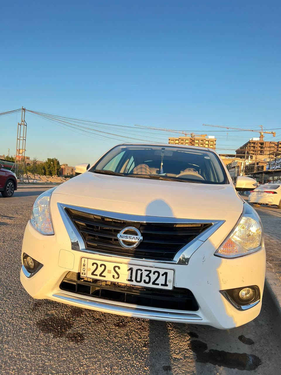 السلام عليكم سيارة نيسان سني مصري موديل 2025 السيارة كل حادث مابيهة مكفولة ماشية 52الف مكاني بغداد حي الجهاد السعر 125ورقة وبيهة مجال بسيط مكلف بنشر رقم صاحب السيارة ***********
