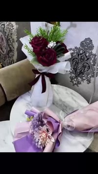 عيد الأم • ورود • حلويات وكرزات شايب