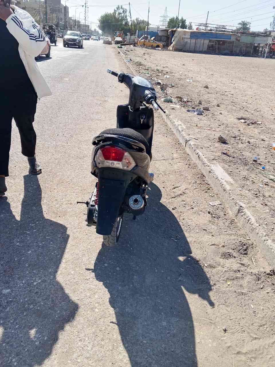 سلام عليكم دراجا ماكس البيع دراجا كاملة نقص بس بريك خلفي كلهة تشتغل عنواني بغداد البلديات شارع الكهرباء ***********
