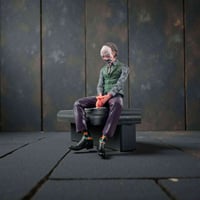 مجسم الجوكر • داشبورد سيارة • كربلاء