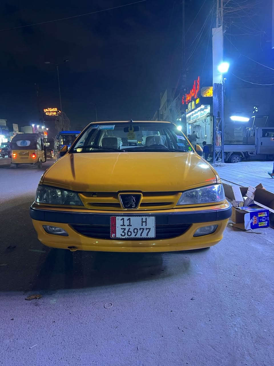 السلام عليكم بيجو بارص مديل 2018 سياره جديده ومكفوله رقم بغداد باسمي بيهه منضومة غاز سعر 60 
رقمي *********** 
مكاني مدينه الصدر
