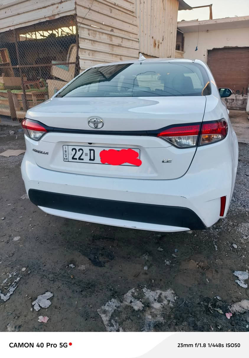 السلام عليكم

للبيع كورلا 

موديل 2020

رقم اربيل 

محرك 18

ماشيه 69 كيلو مو ميل

السياره جديد 

ضرر بونيد وباب خلفي بدون دواخل 

صور الضرر مرفقه مع الصور 

مكان السياره الشرقاط اسديره الهاتف

***********
