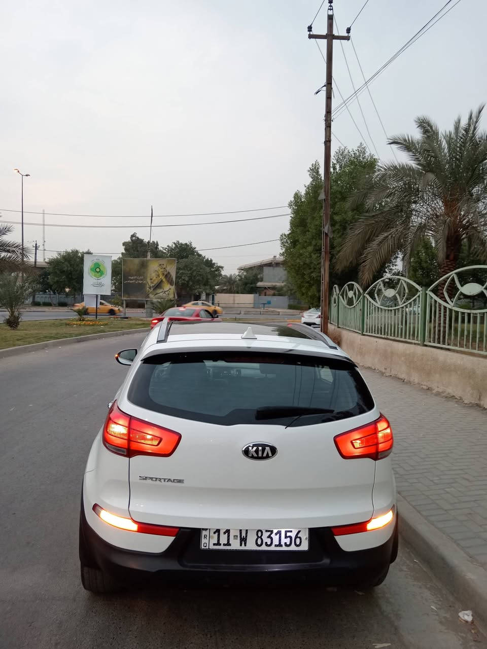 السلام عليكم من كيا سبورتج خليحي ٢١٠٤ فول مواصفات الايراني مكفوله من الصبغ بيهاربس بارد محرك مفتوح ٢٤٠٠ للاستفسار ***********  مكانهه بياع حي الرساله الاولى السعر ١٦٥
مكلف بالنشر
