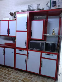 كاونتر مستعمل اخو جديد لون احمر واسود بس مجلت بغداد مدينه الصدر 077286...