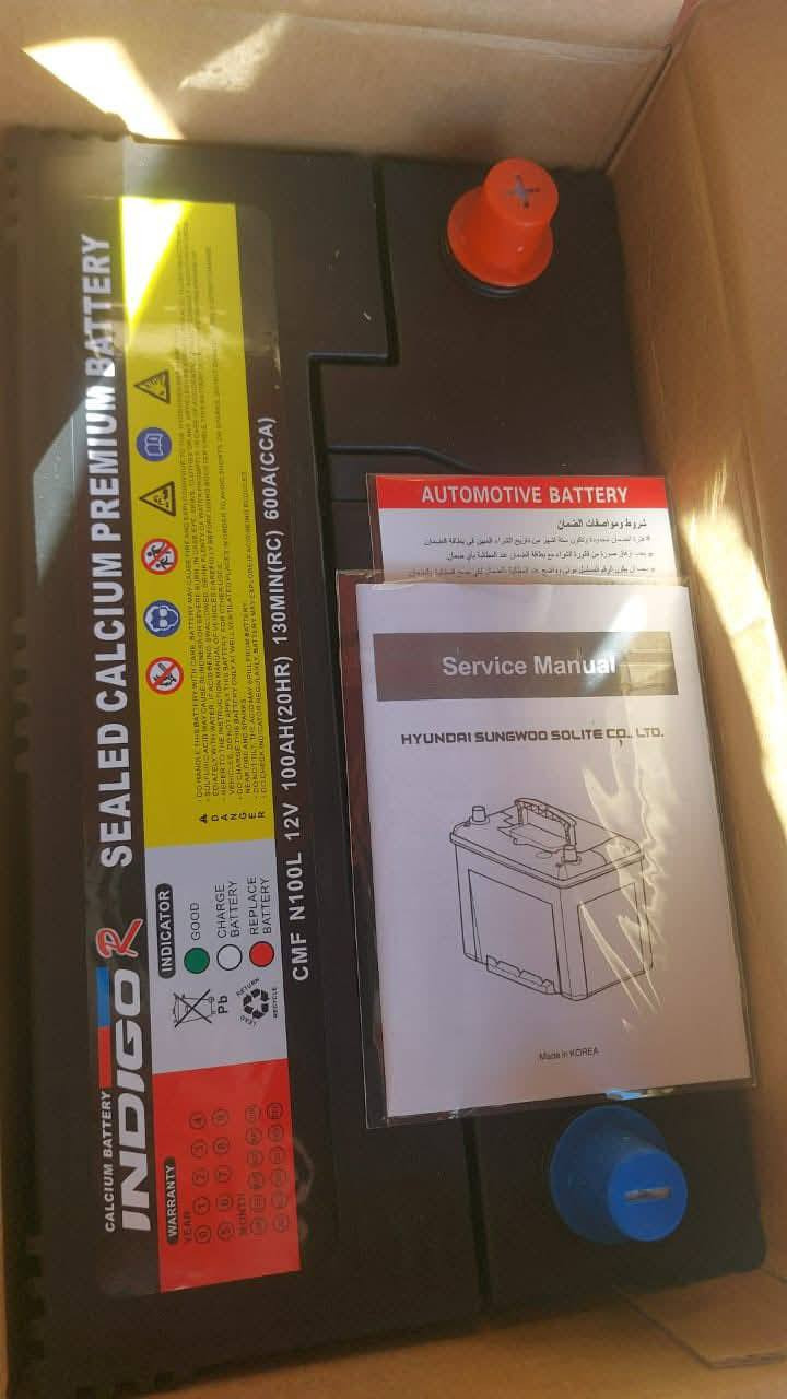 بغداد / مجمع مشن السامرائي 
 بطاريات سيارات بأحجام وأمبيرات مختلفة تناسب جميع أنواع السيارات 🚗💪
✅ المتوفر حالياً:انديكوً كوري الأصلي 
 • بطارية 60 أمبير
 • بطارية 70 أمبير
 • بطارية 90 أمبير
 • بطارية 100 أمبير
 • بطارية 120 أمبير
 • بطارية 150 أمبير
 • بطارية 160 أمبير
 • بطارية 170 أمبير
 • بطارية 180 أمبير
 • بطارية 200 أمبير
• بطارية 225 أمبير
✔ تشغيل قوي
✔ عمر طويل
✔ مناسبة للاستخدام اليومي
✔ كميات متوفرة
📦 شحن متوفر
📞 للاستفسار والتواصل خاص


**إذا كنت صاحب هذا الإعلان وتريد حذفه لأي سبب، رجاءا أرسل رسالة إلى الدعم الفني**