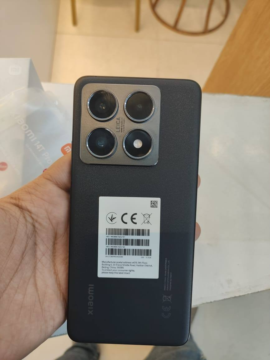 شاومي 14T pro
مستخدم اسبوعين جديد  سعر مناسب 
نسخه عالميه ضمان 18 شهر ايتي لوبي
ذاكره 512 عشوائية 12

تواصل ***********
