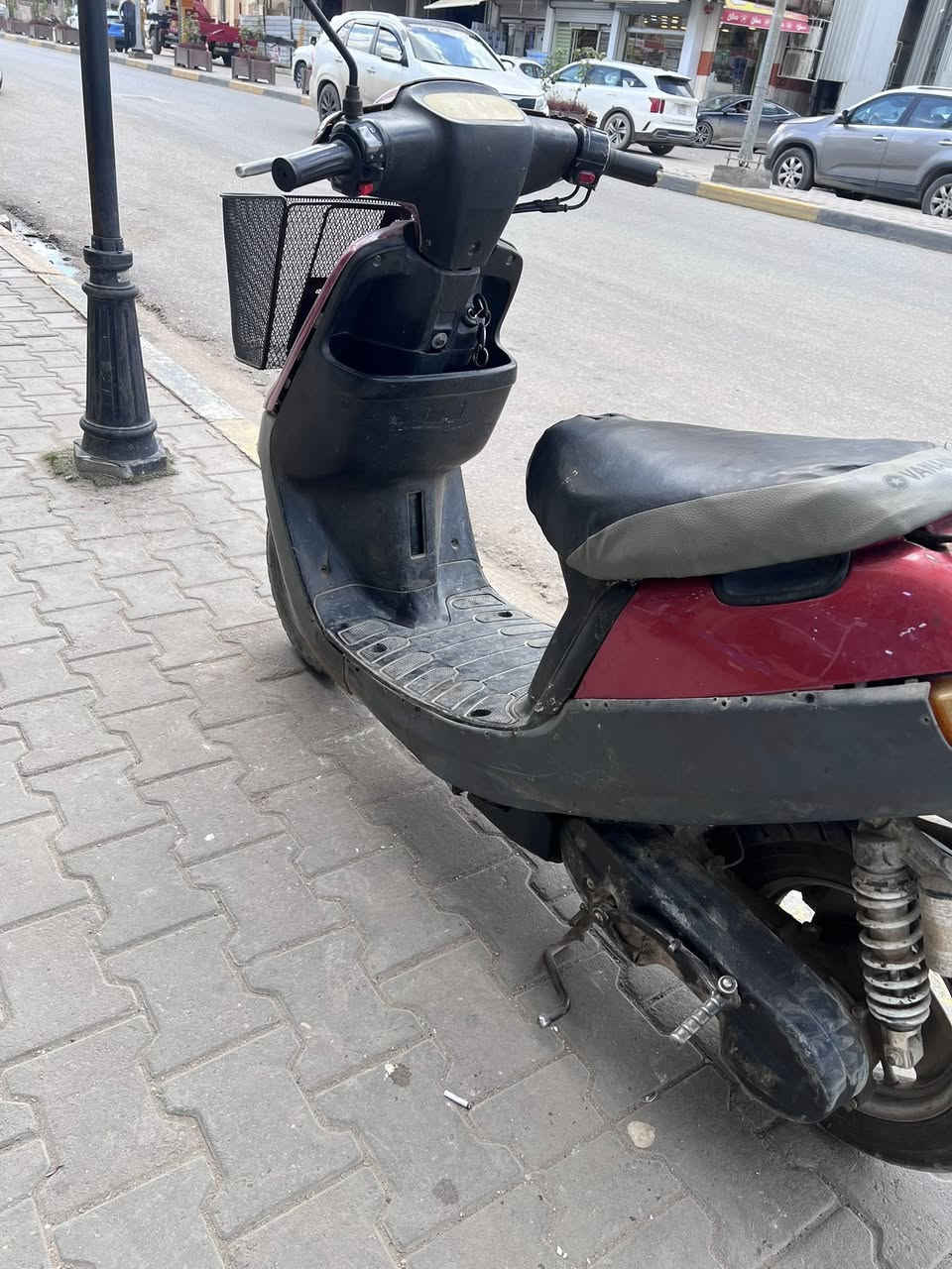 يالله 
دراجه بطه شغاله كهربائيات كلها شغاله ستوني مجفتها للبيع ب115 بيه مجال متوازي عليها مكاني كربلاء حي الاسره 
متواجد خاص او ***********
