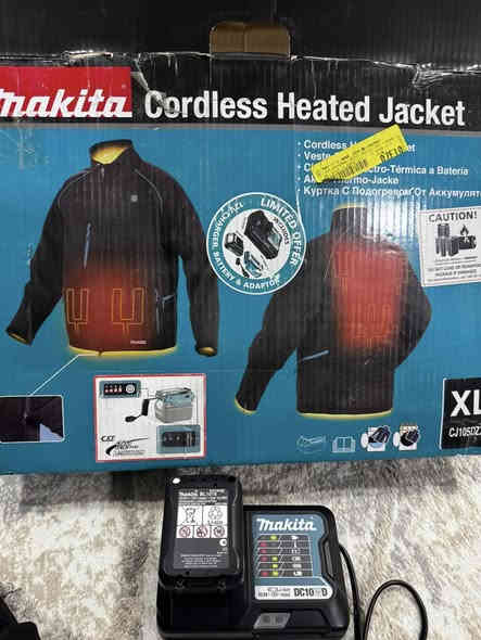 سلام عليكم اخوان 
قمصله ماكيتا هيتر شحن  بيهه قياسات XL.  L. M وياهه الشاحنه والبطاريه  التفاصيل بل الفديو 
الشراي ايراسلني او يتصل ويتدلل
توصيل متوفر 
*********** واتساب
