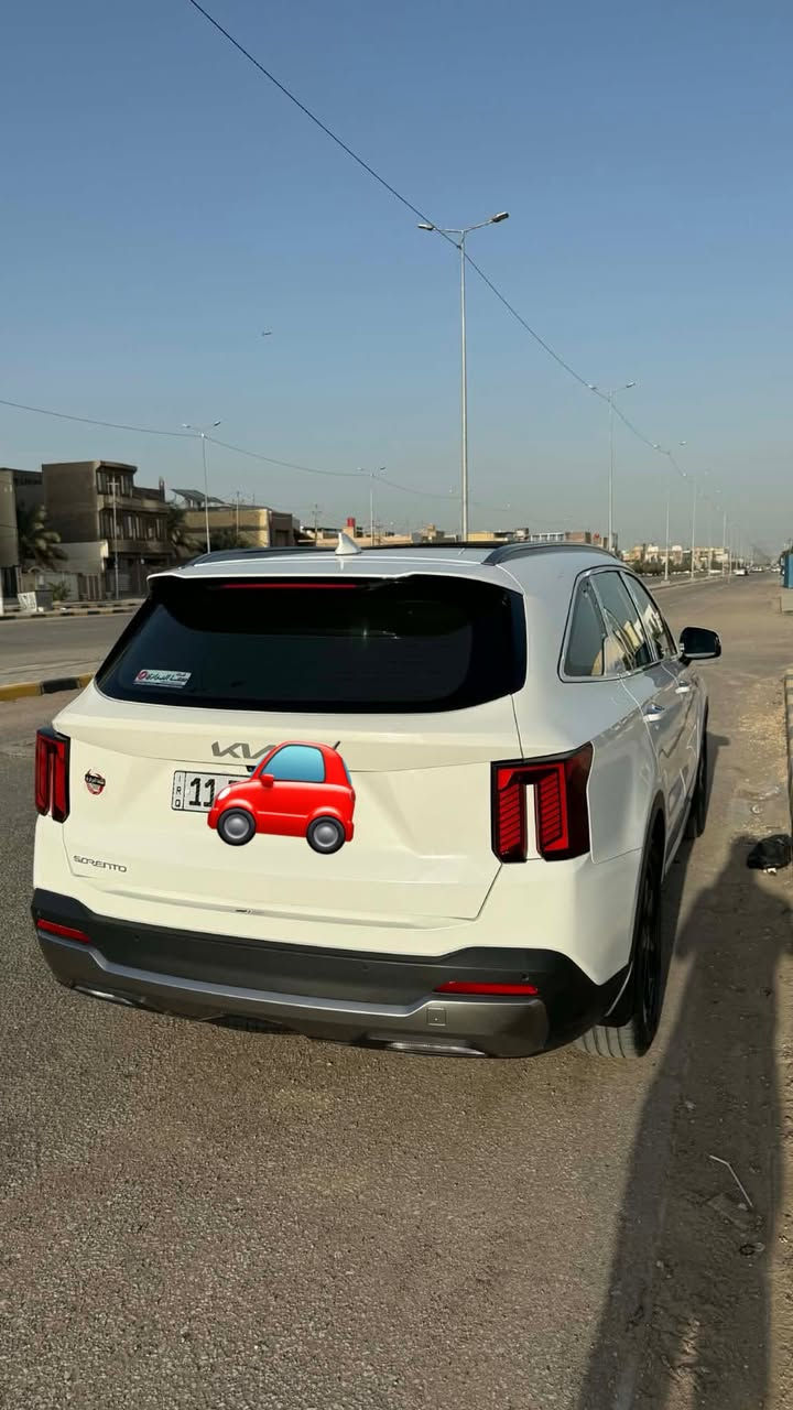 السلام عليكم
كيا سورنتو ٢٠٢٤ ! KIA SORENTO 2024

كفالة عامة 

مكينة ٦ سلندر V6

رقم بغداد بأسمي 

ماشية ٤٦ الف 

المواصفات:-

بانوراما

داتا شو

بصمة تشغيل 

صندوق كهرباء 

كامرة خلفية

كشنات امامية كهرباء 

شاشة متصل 

شفتات ستيرن 

تشغيل عن بعد 

حساسات 360

اوتو هولد

اربعة انظمة قيادة 

شاحن لاسلكي

منافذ (TYPE-C)

بصمات عدد ٢

بردات خلفية

كير ماوس

بلوجكترات ليد 

مري شفط

ترحيب 

لد داخلي متغيير الوان 

سايد بريك بصمة

نظام نزول منحدرات 

ارضيات حوضيات كاملة
دوشمة درجة اولى كاملة 
_______________________________________

مكان السيارة نجف 

السعر : 30,500

***********
