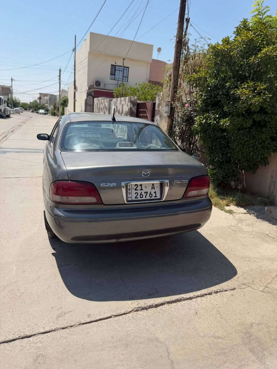 مازدا مرديل ٢٠٠٠ وارد امريكي
كير عادي اربعة سلندر
جامات كهربائي مرايات كهربائي تبريد متحرك
كهربائيات كله شغال تبريد ثلج +تدفية
رقم سليمانية باسمنا جديد لحد ٢٠٢٩
 بطاقة بنزين موجود
سيارة كله بشرط
صبغ عام  للجمالية
ضربة جاملغ ورا سايق بدون دواخل
وباب ورا سكن بدون دواخل سيارك بدون ضربة دواخل.. 
صدر الامامي و  خلفي جديد
اربع تيرات جديد حتي سبير جديد 
كير محرك شرط
سيارة بدون اي نقص  مكان كركوك شورجة
سعر ٥٠ وبيه مجال 
رقم ***********
***********

