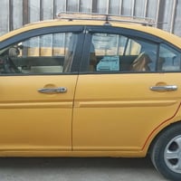 اكسنت اصفر موديل 2007  السياره باسمي رقم ديالى  السياره محركه  1400  ب...