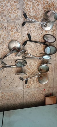 مرايات اصلي  بوليسي  تفصيخ سعر زوج 20 مرايات نيكل اصلي تفصيخ سعر زوج 1...