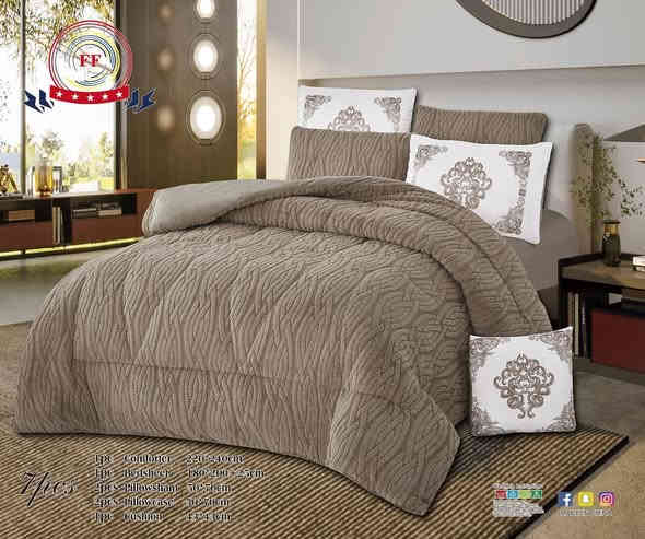 ✨ عروض العرسان يمنه متخلص ✨
لحاف نفرين وجه بوهيمي ووجه قديفة كنك سايز 
قياس لحاف 220×240
تلبيسة دوشك قياس 180×200+25
أربع وجوه مخاد قياس 50×70
وجه كوشة قياس 43×43 

المجموع #7_قطع

السعر بعرض خاص فقط #35_الف يا بلاش لبلاششش 

موقعنه 📌
حله شارع 80 كربلاء الفرع الي مقابل القبة الذهبيه مجاور المخبز رابع محل

واتساب 📞📠 ***********
