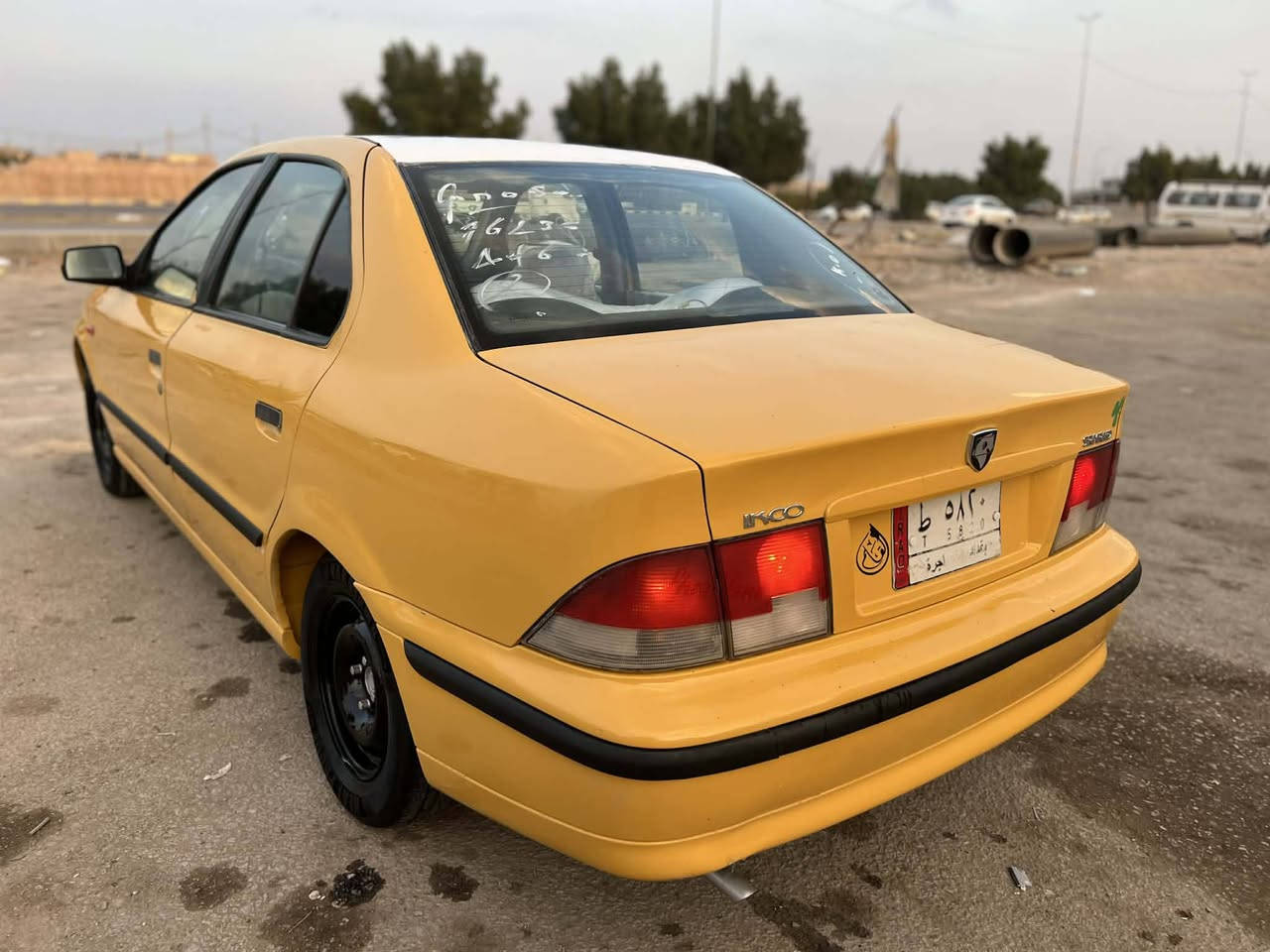 سمند موديل 2010 رقم بغداد سنويه ل 29 مصفره هيئه  وغرامات مشروع وطني مداور ثاني يوم مكفوله من الضربه السعر 29 مكاني نجف الاستفسار الاتصال ‏‪***********‬‏ اتصال فقط مامتواجد عل خاص اتصال فقط مامتواجد عل خاص
