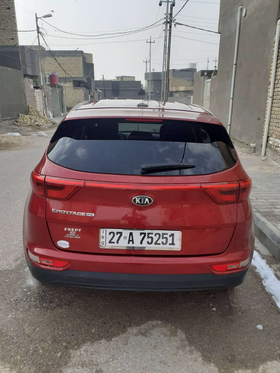 سلام عليكم كيه سبورتج 2017 وارد أمريكي حادثه بيبان اثنين بارد بدون فتح ليبل واحد سياره جديده ما عايزه كلشي السعر 138 وبيه مجال رقم ***********
