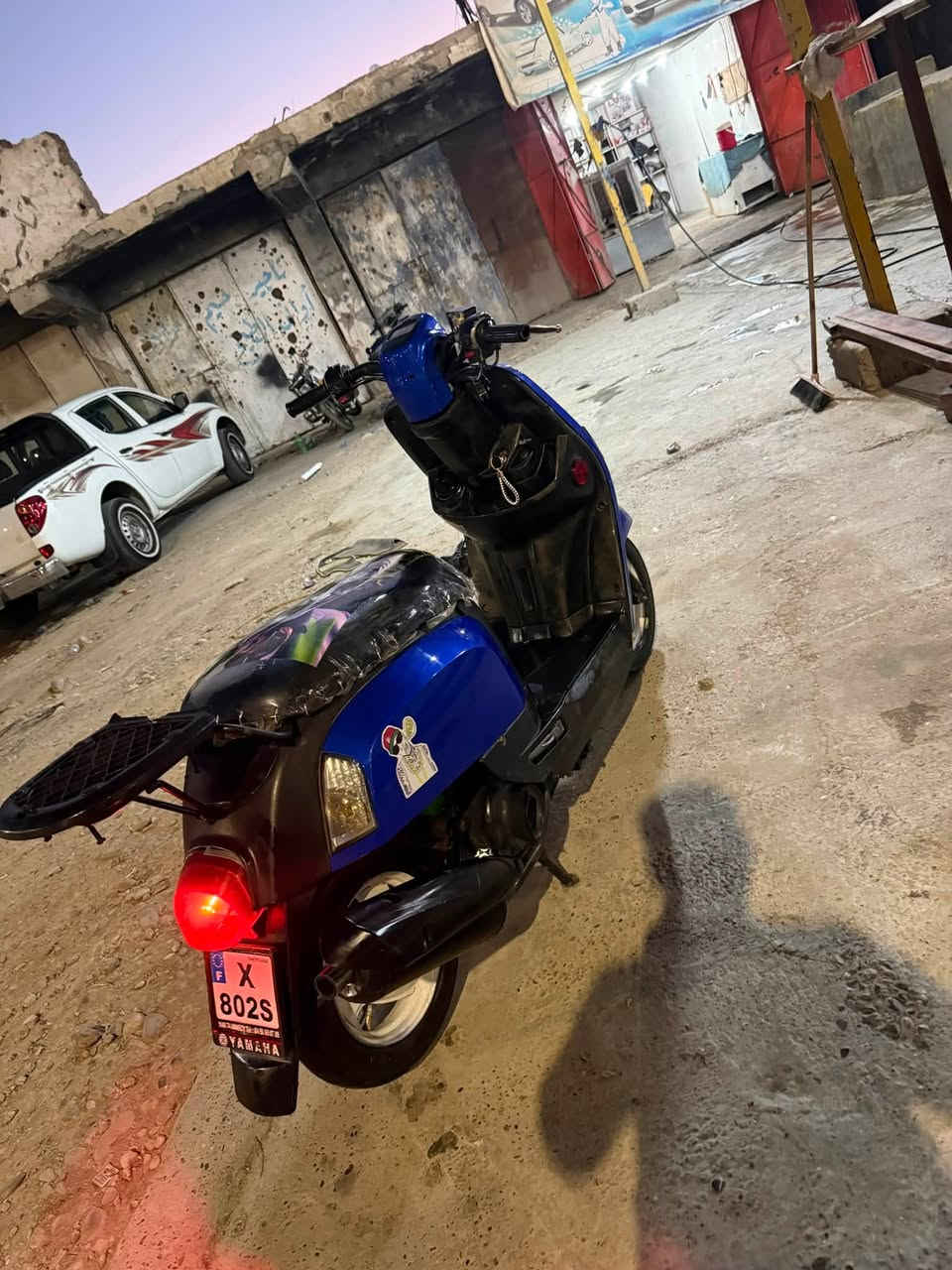 ماكس بوليس موديل ٢٠٠٨
دراجه حلوه بلاديه البيع سعر 400 وبي مجال قليل 
مكاني صلاح دين بيجي / الرقم / ***********
