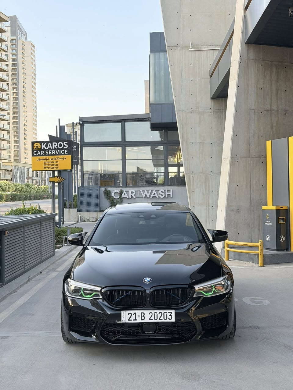 السلام عليكم حبايبي
Bmw 2017  
530i 
بنزين 
محرك  v4  توربوو  
محرك  گير  شرط مامفتوح  

2017 

حجم 530i 

سعر 228$ بيها مجال  انشالله  

٢  قتعه  صبغ  
بدون دواخل  بدون ارباك  شرط 

كفالة لغد شاصي
بدون ارباك 

كفاله كير محرك 

كهربائيات كله شغال
ماشيه  ١٤٥ 
المواصفات
شاشه كبير  
ماوس كبير 
1/1  فوول فوول 
داخل اسود  
بصمه
فتحة
رادار 
ستيرن M
شاشة 
كشنات ٧٠٠ vip 
كاميرا 360

تحكمات ستيرن

كشنات تدفئة

كشنات كهرباء خزن

سايد بريك عصى

مري كهرباء

مري قلاب R

ابواب بصمة

لايت داينمك اوتو

ويل BMW اصلي 

شاشة اعطال

حساسات خلفي امامي

ماسحات اوتو

تركشن تزحلق

انظمة قيادة 

شفتات ستيرن

مكان جمجمال  سليمانيه ***********

