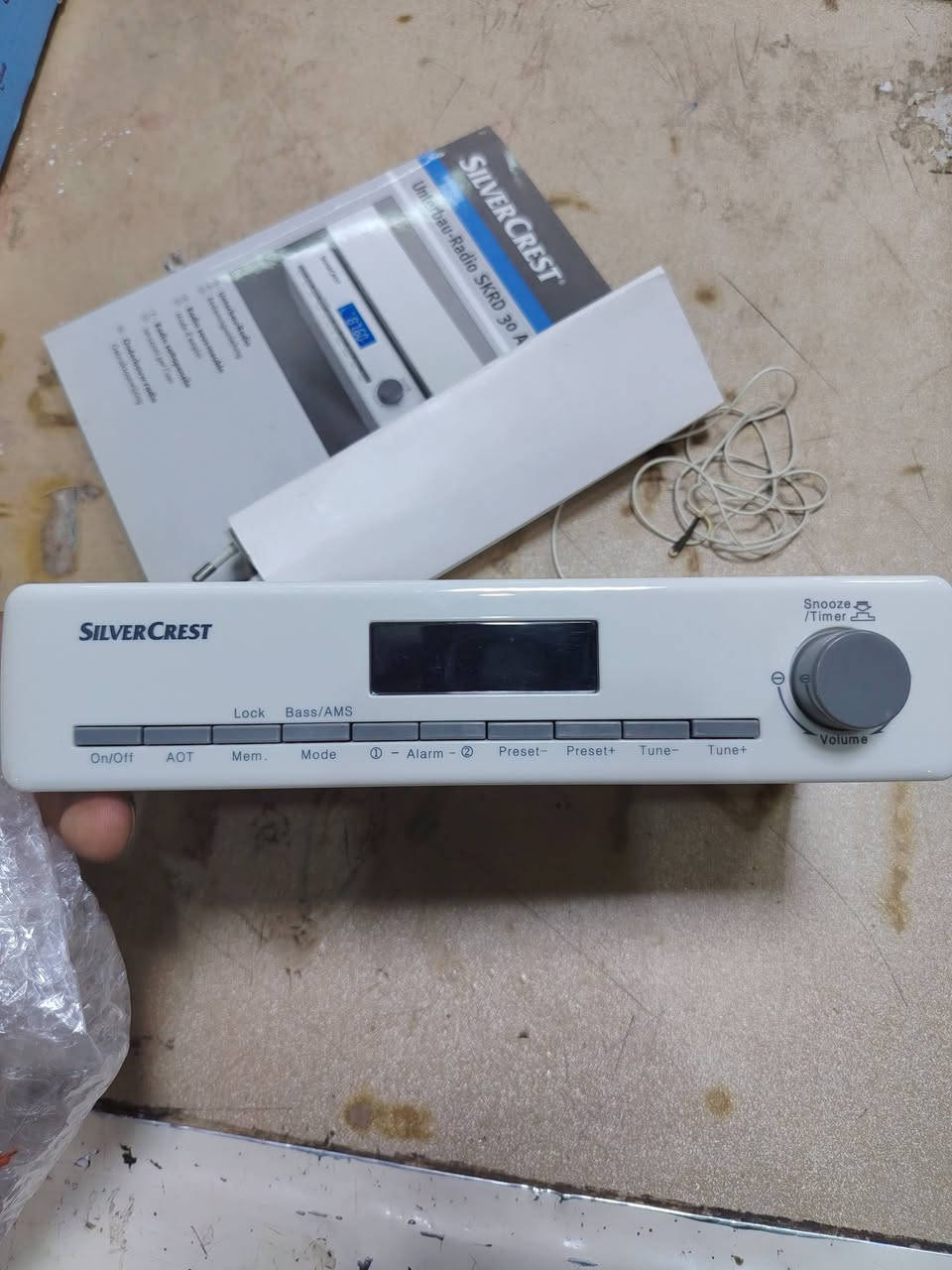 راديو سلفر كرست الماني جديد غير مستخدم نوعيه راقيه مع كامل ملحقاته للبيع السعر 20 الف مع توصيل لكافة محافظات العراق


**إذا كنت صاحب هذا الإعلان وتريد حذفه لأي سبب، رجاءا أرسل رسالة إلى الدعم الفني**