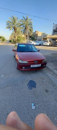 بيجو فرنسي 306 رقم بغداد دولي مديل 2002 تبريد ثلج تخم تايرات محرك حاوي...
