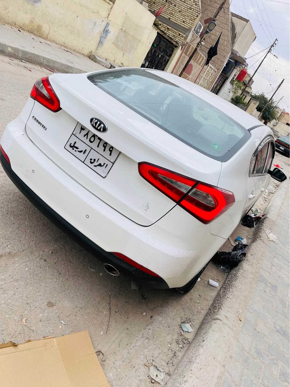 السلام عليكم كيه سيراتو مديل 2016 رقم أربيل وكاله وتحويل السياره مكفوله من كلشي حته من البارد فول مواصفات فتحه لد امامي وخلفي شفتات استيرن تبريد قطعتين مكينه 1600 شاشه  للاستفسار *********** شط العرب, البصرة
