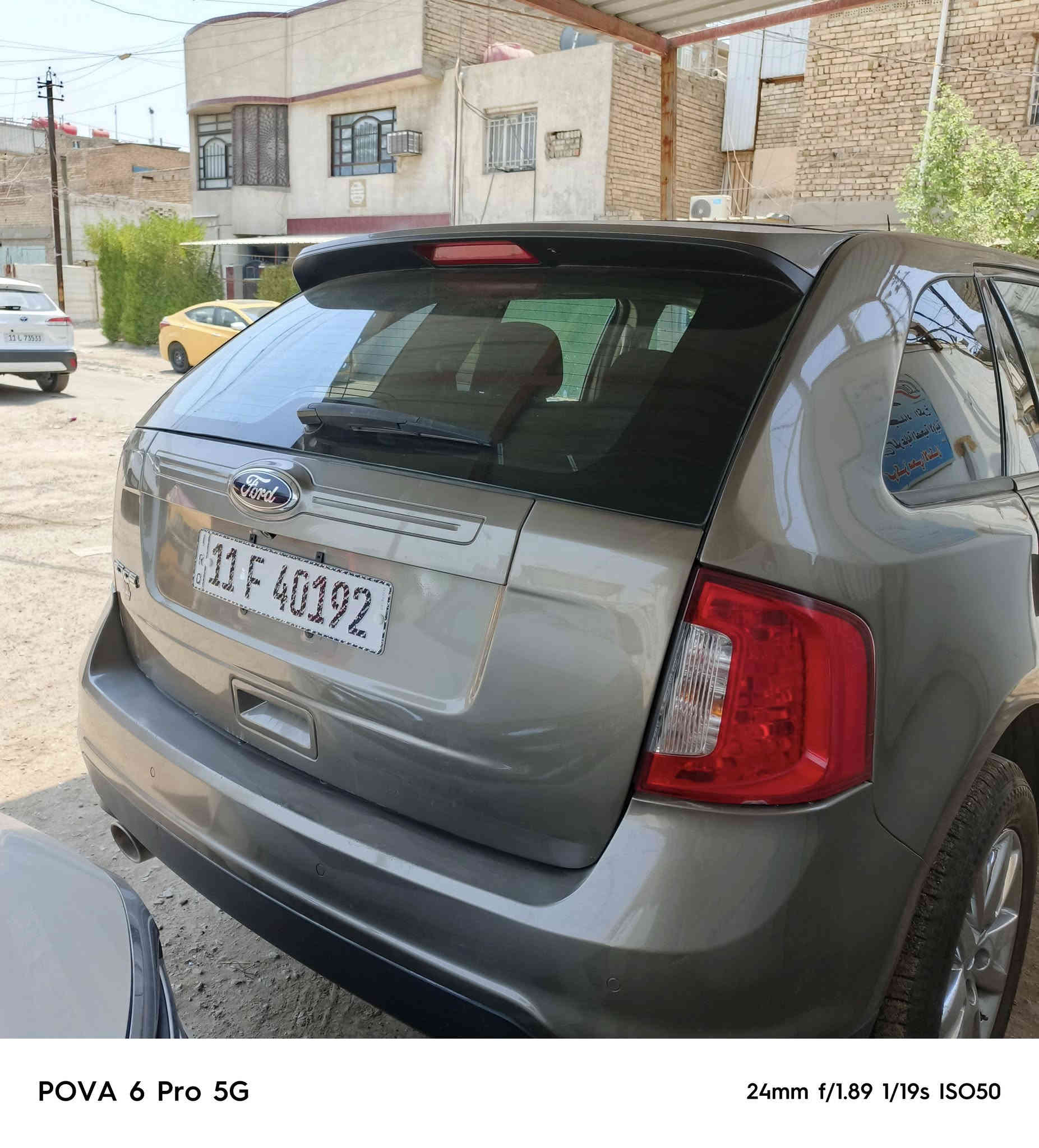 السلام عليكم فورد ايدج ٢٠١٣ ماشية ١٢٥ الف كم رقم بغداد دولي سنوية لل٢٠٢٧ باسمي كير محرك ممتاز تخم تايرات جديد سونار موجود تبريد ممتاز محرك ٣.٥ للاتصال *********** السعر ١٢٠ وبيها مجال
