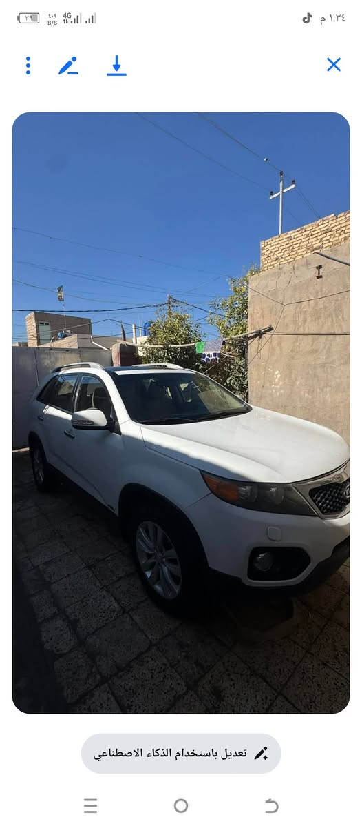 سورنتو خليجي سته سلندر سبعه راكب 3 قطع تبريد بنوراما مري شفط اشاير مري تحكم كشن سايق  خلفي زراك لايت من تعبر 120جرص يشتغل سياره مكفوله ماعدا الباب الخلفي الايسر بيه اشويه صبغ السياره كلش حلوه رقم بغداد بسمي السعر 137 ابيع مستعجل امراوس حسب القناعه رقم الهاتف *********** بابل الكفل قرب معمل ببسي الكوفه
