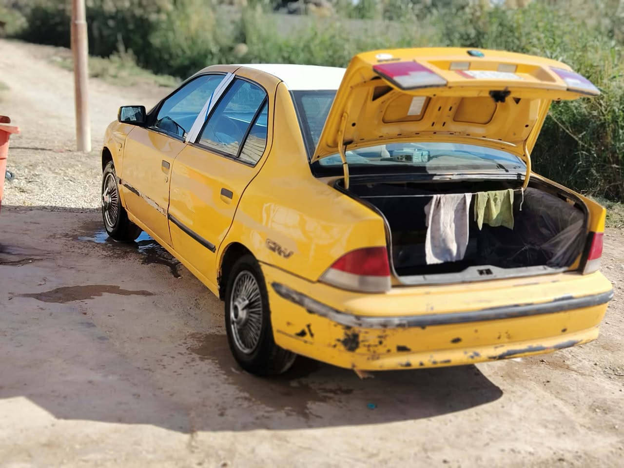 سمند للبيع م10مكينه جديده راعيه يمي بس ميحول  تخم تاير تبريد ثلج  بيه ضربه باب السايق ومصلح مندون فتح بنيد مبدل مكاني واسط ــــــــ الكوت ـــــــــ حي الجهاد  
السعر 23 
تواصل ***********تصال او واتساب
