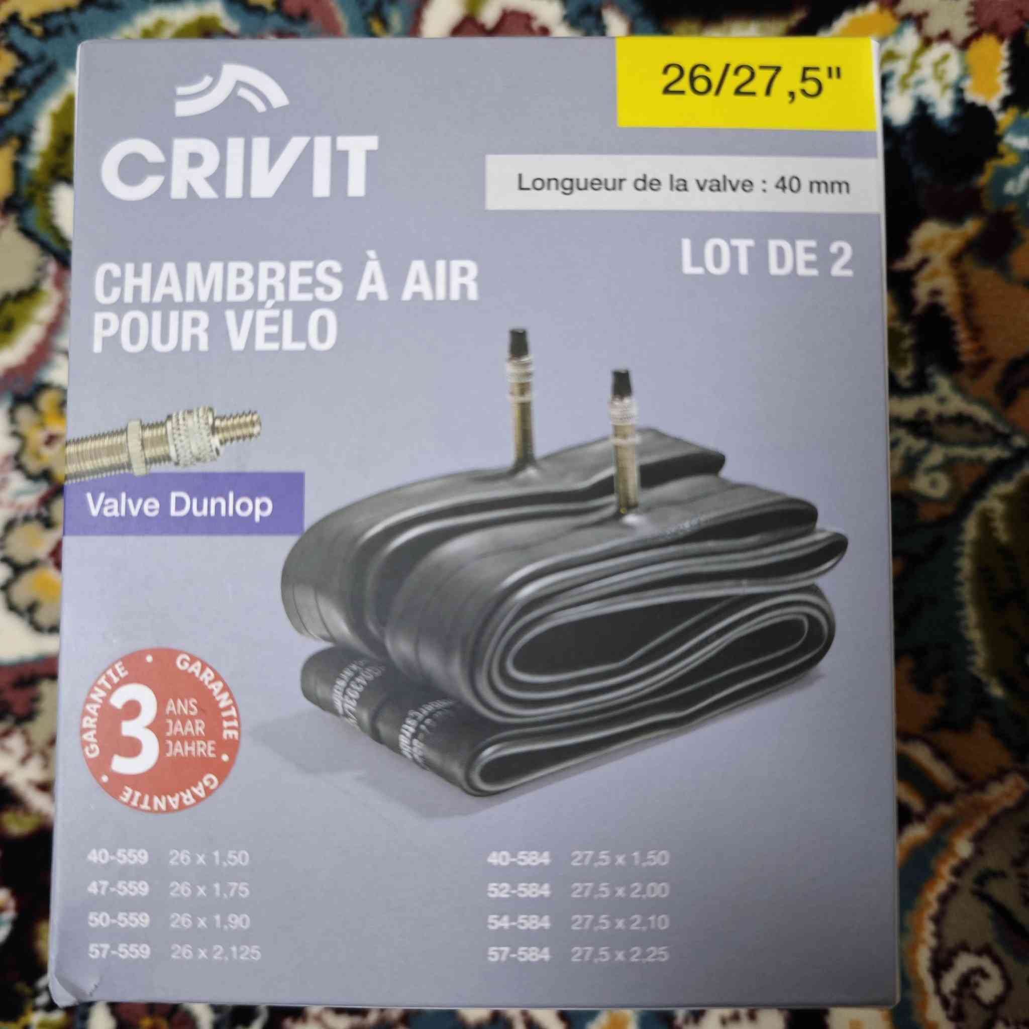 متوفرة جوب حجم 26 - 27.5 - 28 - 29
متوفرة جوب ماركة crivit اصلي

سعر الكارتون (2 جوب) 3,750


**إذا كنت صاحب هذا الإعلان وتريد حذفه لأي سبب، رجاءا أرسل رسالة إلى الدعم الفني**