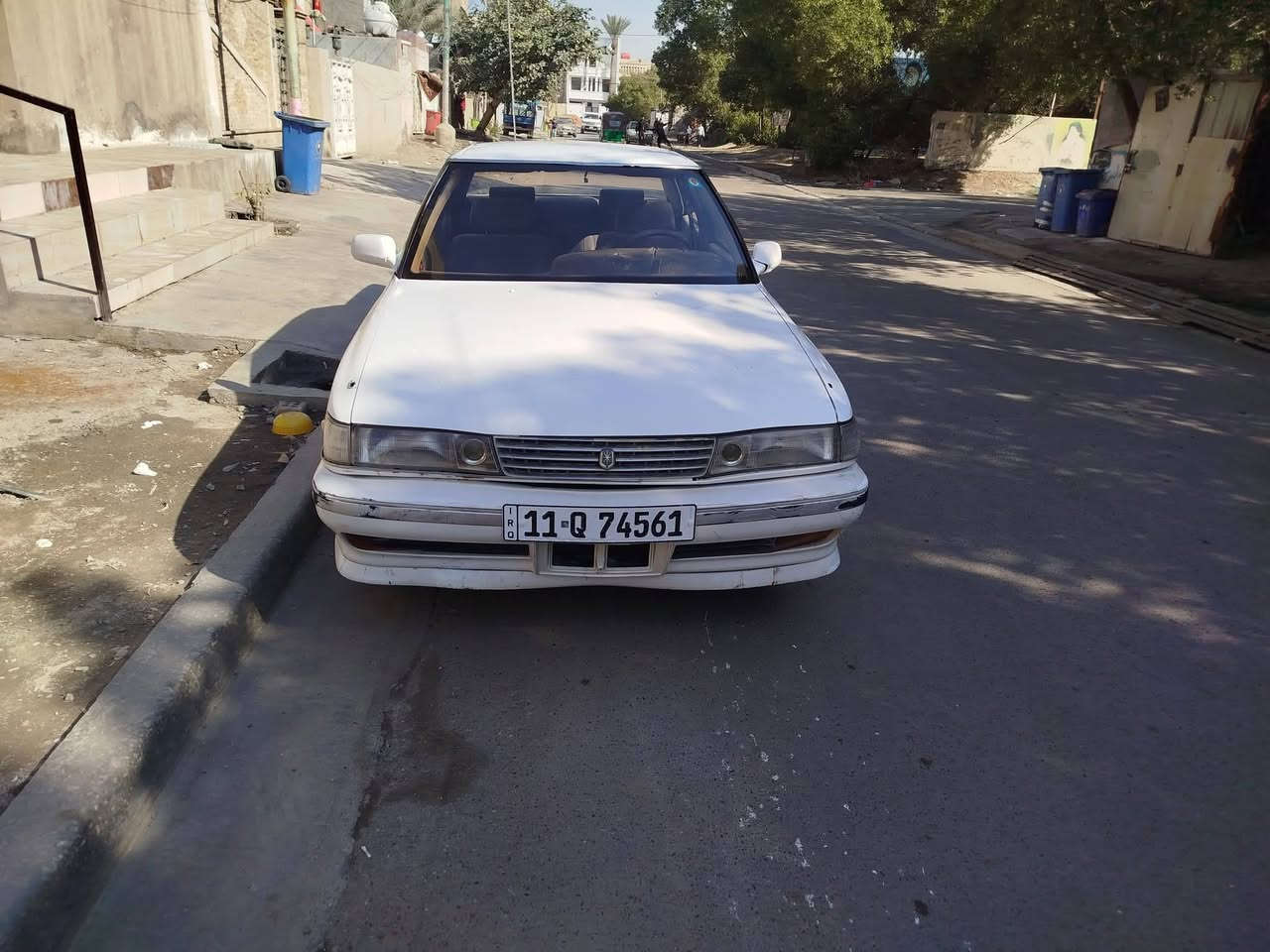 سلام وعليكم مارك للبيع رقم بغداد بسمي رقم انكليزي موديل ٩١ تخم تاير جديد باتري جديد كير مكينة مكفولات بغداد شعب *********** سعرة ٣٨
