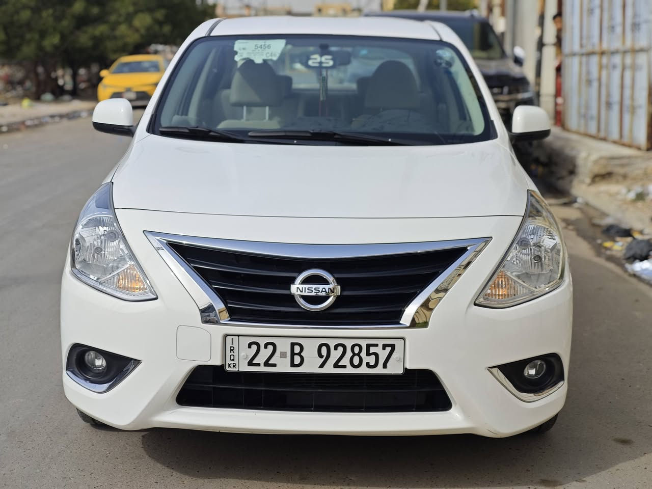 السلام عليكم للبيع نيسان سني هندي اصلي ام البليته الزركه 
وارد خليجي موديل 2024 ام الظمان 
ماشيه 45 الف كم استخدام بيت وكله بنزين محسن 

السياره جديده بعدها علئ وضع الشركه كفاله عامه من كلشي 
مواصفاتها فول:
شباج جديد (نحله) _ سويجات عدد 2 _ شاشه _ كامره خلفيه _ تحكم ستيرن_ يدات نيكل _ سبايدر اصلي _ 5ويل
كب _ تبريد قطعتين _ 4 جام كهرباء _ الخ ....  

العنوان بغداد حي الجهاد/ السعر 125 ورقه 
للاستفسار / ***********
