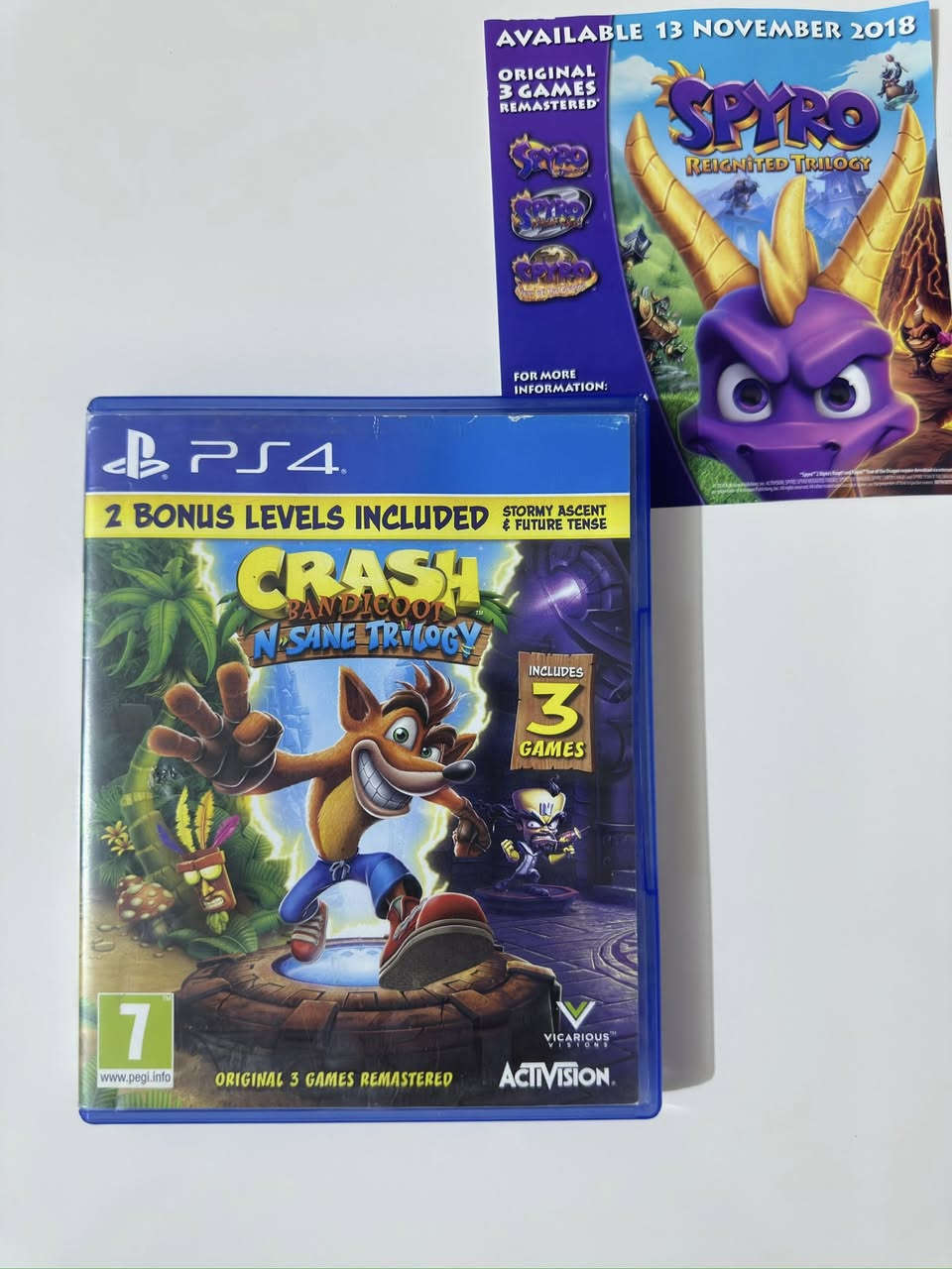 العاب PS4 و PS5 متوفر بيع واستبدال للحجز او الاستفسار مراسلتنا - الاسعار داخل حساب المتجر توصيل داخل البصرة 3 ولكل محافظات العراق 5


**إذا كنت صاحب هذا الإعلان وتريد حذفه لأي سبب، رجاءا أرسل رسالة إلى الدعم الفني**