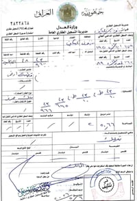 ارض ركن للبيع المساحة 250م. كهرباء 43 طابو تلكيف رقم القطعة 967    الس...