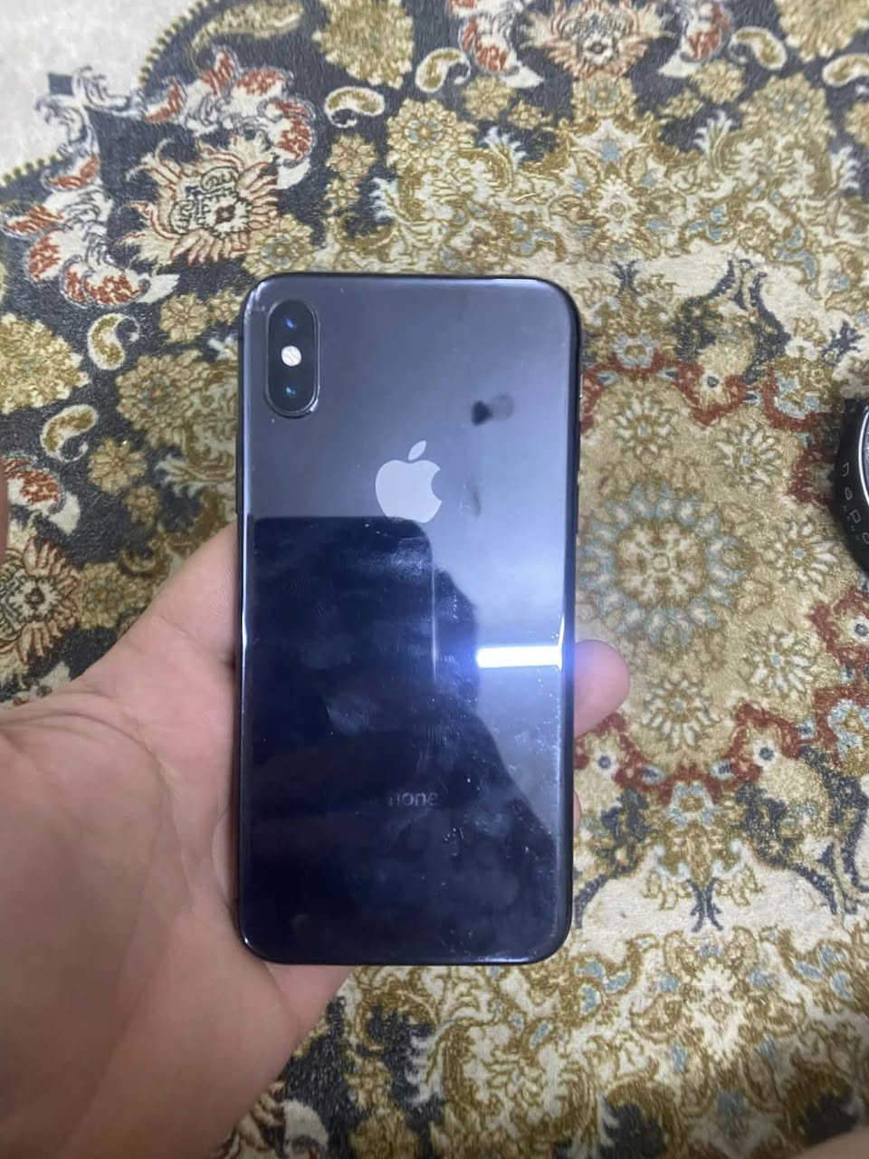 للبيع ايفون Xجهاز ما مفتوح ما بي عيب ع بلاد ذاكره ٦٤ بطاريه ٧٥ الجهاز كل جسمه بلادي فقط كامره اماميه واكفه يتبدل ب٥
السعر ٩٠ قفل 
***********
